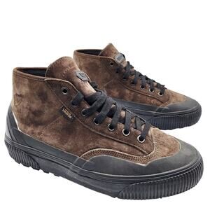 Rare Vans Destruct Mid MTE-1 Sneakers Demitasse Brown Black Unisex M-7.5 W-9